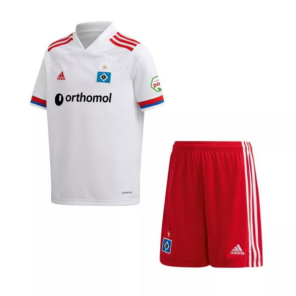 Camiseta Hamburgo S.V 1ª Niños 2020/21 Blanco